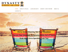 Tablet Screenshot of dynastypawn.com